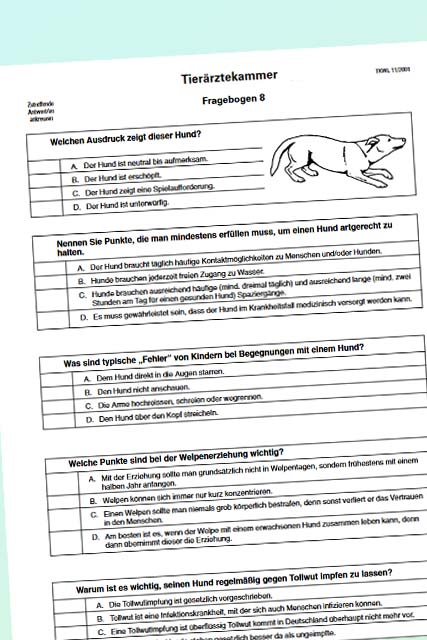 Sachkundenachweis Tierarztpraxis Schönenstein